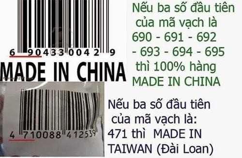 Mã vạch 69 là của nước nào?